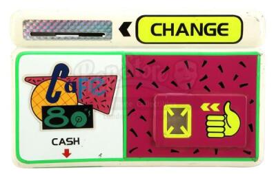 Lot #95 - BACK TO THE FUTURE PART II (1989) - Light-Up Cafe 80's Payment Device