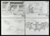 Lot #105 - BATMAN (1989) - Set of Four Hand-drawn Storyboards