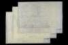 Lot #114 - BATMAN FOREVER (1995) - Set of Three Batcave Floor Plan Blueprints