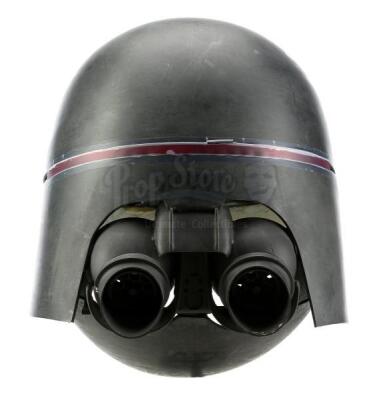 Lot #123 - BATTLESTAR GALACTICA (T.V. MOVIE, 1978) - Prototype Cylon Helmet