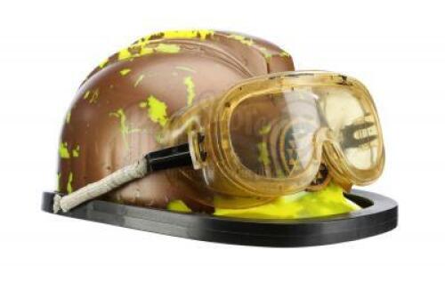 Lot #127 - BATTLESTAR GALACTICA (T.V. SERIES, 1978-1979) - Viper Ground Crew Helmet