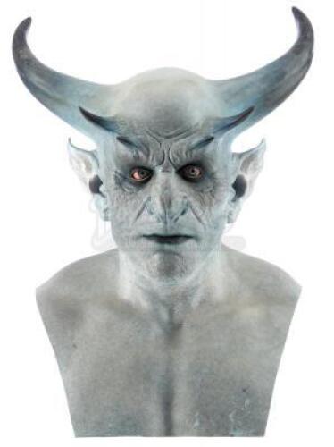 Lot #129 - BEDAZZLED (2000) - Blue Demon (Lou Ferrigno) Makeup Test Head
