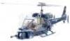 Lot #145 - BLUE THUNDER (1983) - 1:6 Scale Radio-Controlled Flying Blue Thunder Special Helicopter Model Miniature - 3