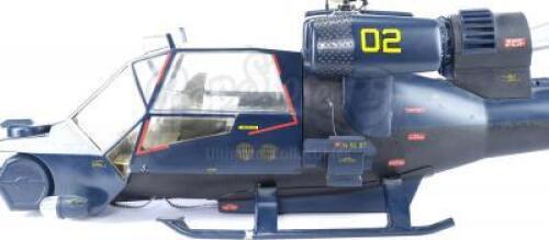 Lot #145 - BLUE THUNDER (1983) - 1:6 Scale Radio-Controlled Flying