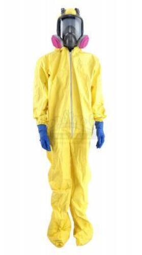Lot #148 - BREAKING BAD (T.V. SERIES, 2008) - Walter White's (Bryan Cranston) Hero Hazmat Costume