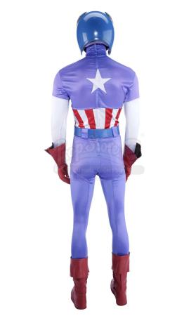 Lot #151 - CAPTAIN AMERICA (T.V. MOVIE, 1979)/CAPTAIN AMERICA II: DEATH TOO SOON (T.V. MOVIE, 1979) - Steve Rogers' (Reb Brown) Captain America Costume - 4