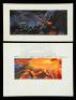 Lot #170 - CLOSE ENCOUNTERS OF THE THIRD KIND (1977) - Pair of Hand-Painted Visual Effects Concept Illustrations