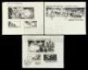 Lot #172 - CLOSE ENCOUNTERS OF THE THIRD KIND (1977) - Set of Hand-Drawn George Jenson Landing Site Visual Effects Storyboards