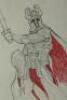 Lot #178 - CONAN THE BARBARIAN (1982) - Hand-Drawn Ron Cobb Thulsa Doom Concept Sketch - 4