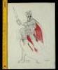 Lot #178 - CONAN THE BARBARIAN (1982) - Hand-Drawn Ron Cobb Thulsa Doom Concept Sketch - 5