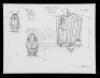 Lot #201 - DEATH BECOMES HER (1992) - Set of Hand-Drawn John Bell Potion Box Designs - 9