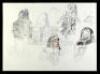 Lot #232 - EVENT HORIZON (1997) - Hand-Drawn John Mollo Spacesuit Concept Sketches and Photographs - 2
