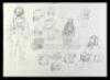 Lot #232 - EVENT HORIZON (1997) - Hand-Drawn John Mollo Spacesuit Concept Sketches and Photographs - 4
