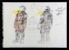 Lot #233 - EVENT HORIZON (1997) - Set of Four Hand-Drawn John Mollo Concept Sketches - 2