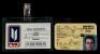 Lot #249 - FIGHT CLUB (1999) - The Narrator's (Edward Norton) Driver's License, FMC Badge, and Paycheck - 2