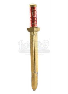 Lot #254 - FLASH GORDON (1980) - War Rocket Ajax Soldier's Retractable Sword