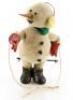Lot #261 - FRAGGLE ROCK (T.V. Series 1983-1987) - Holiday Display Doozer Snowman with Swing