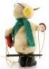 Lot #261 - FRAGGLE ROCK (T.V. Series 1983-1987) - Holiday Display Doozer Snowman with Swing - 3