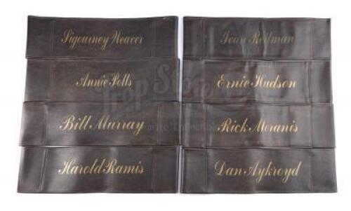 Lot #280 - GHOSTBUSTERS 2 (1989) - Set of Leather Director's Chair Backs