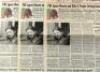 Lot #315 - HANNIBAL (2001) - Set of Newspaper Articles - 7