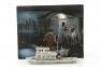 Lot #321 - HARLEM NIGHTS (1989) - Hand-Painted Rocco Gioffre Matte Concept Painting and Tugboat Model Miniature