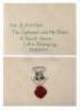 Lot #323 - HARRY POTTER AND THE SORCERER'S STONE (2001) - Harry Potter's (Daniel Radcliffe) Hogwarts Acceptance Letter