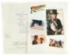 Lot #355 - RAIDERS OF THE LOST ARK (1981) - Press Kit, Cast and Crew Ticket, and Third Draft Script - 5