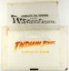 Lot #360 - INDIANA JONES AND THE TEMPLE OF DOOM (1984) - Hand-Painted Master Title Logo Artwork - 3