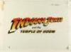 Lot #360 - INDIANA JONES AND THE TEMPLE OF DOOM (1984) - Hand-Painted Master Title Logo Artwork - 4