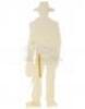 Lot #366 - INDIANA JONES AND THE TEMPLE OF DOOM (1984)/INDIANA JONES AND THE LAST CRUSADE (1989) - Hand-Drawn ILM Indiana Jones Scale Reference Cut-Out - 4
