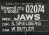 Lot #388 - JAWS (1975) - Shark Tooth Clapperboard - 9