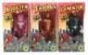Lot #392 - JINGLE ALL THE WAY (1996) - Set of Boxed TurboMan, Booster and Dementor Figures