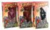 Lot #392 - JINGLE ALL THE WAY (1996) - Set of Boxed TurboMan, Booster and Dementor Figures - 6