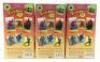 Lot #392 - JINGLE ALL THE WAY (1996) - Set of Boxed TurboMan, Booster and Dementor Figures - 8