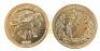 Lot #397 - JOHN WICK: CHAPTER 3 - PARABELLUM (2019) - Pair of High Table Currency Coins