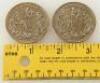 Lot #397 - JOHN WICK: CHAPTER 3 - PARABELLUM (2019) - Pair of High Table Currency Coins - 3