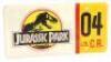 Lot #423 - JURASSIC PARK (1993) - Tour Vehicle 04 License Plate - 2