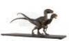 Lot #425 - JURASSIC PARK (1993) - Phil Tippett Collection: Pair of Video Animatics Velociraptor Stop-Motion Puppets