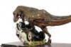 Lot #426 - JURASSIC PARK (1993) - Phil Tippett Collection: Tyrannosaurus Rex Stop-Motion Puppet and Jeep Model Miniature Display - 10