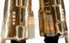 Lot #481 - MASTERS OF THE UNIVERSE (1987) - Skeletor's (Frank Langella) Light-Up Goldtone Gauntlets - 7