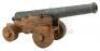 Lot #524 - PIRATES OF THE CARIBBEAN: DEAD MAN'S CHEST (2006) - Longdeck Cannon Miniature