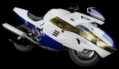 Lot #531 - POWER RANGERS TIME FORCE(T.V. SERIES, 2001) - Full-Size Blue Vector Cycle