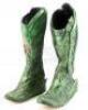 Lot #532 - POWER RANGERS (2017) - Pair of Rita Repulsa's Corrupted Green Power Boots - 3