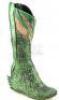 Lot #532 - POWER RANGERS (2017) - Pair of Rita Repulsa's Corrupted Green Power Boots - 5