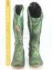 Lot #532 - POWER RANGERS (2017) - Pair of Rita Repulsa's Corrupted Green Power Boots - 10