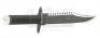 Lot #545 - RAMBO: FIRST BLOOD PART II (1985) - Jimmy Lile First Edition Rambo (Sylvester Stallone) First Blood Part II Knife WIth Black Sheath and Sharpening Stone #8 - 7