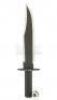Lot #545 - RAMBO: FIRST BLOOD PART II (1985) - Jimmy Lile First Edition Rambo (Sylvester Stallone) First Blood Part II Knife WIth Black Sheath and Sharpening Stone #8 - 8