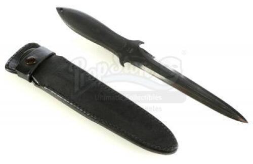 Lot #546 - RAMBO: FIRST BLOOD PART II (1985) - Jimmy Lile First Edition Rambo (Sylvester Stallone) First Blood Part II Stiletto Boot Knife #8 of 100