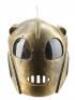 Lot #561 - ROCKETEER, THE (1991) - The Rocketeer's (Bill Campbell) Wrench-Damaged & Bullet-Hit Helmet - 2