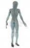 Lot #577 - SCARY MOVIE 3 (2003) - Pair of Blue Alien Puppets - 3